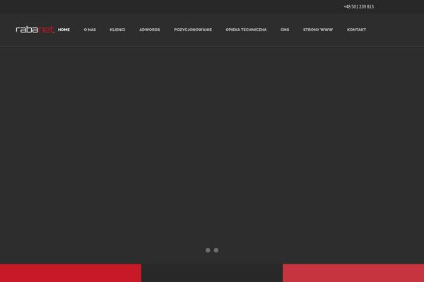 Infinite-child theme site design template sample