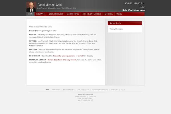 Red Modern theme site design template sample