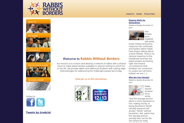 Crawford theme site design template sample