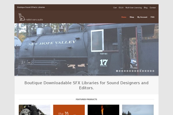 Gather theme site design template sample