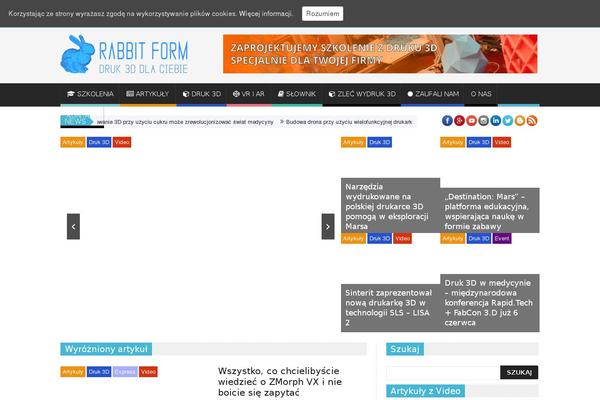 Mediumish theme site design template sample