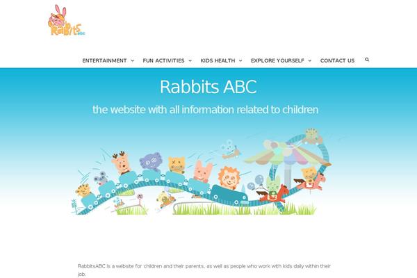 Infinite theme site design template sample