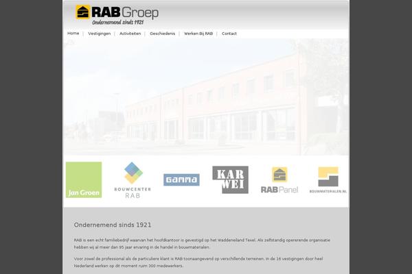 Bridge Child theme site design template sample