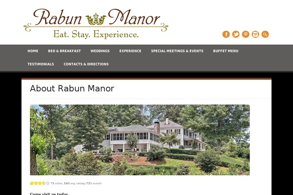 Restaurateur theme site design template sample