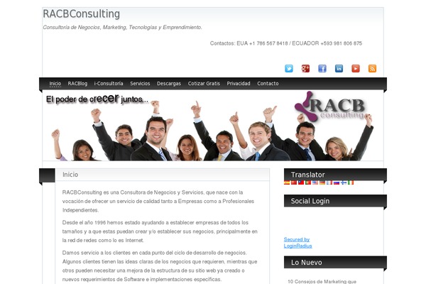 BlogoLife theme site design template sample