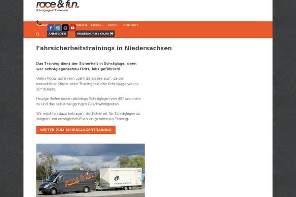 race-and-fun.com site used Race-and-fun