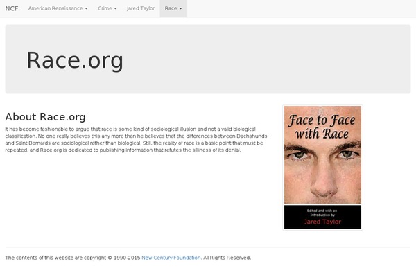 Ncf theme site design template sample