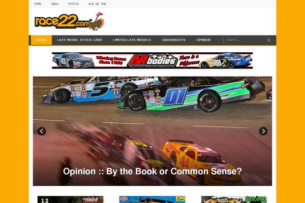 Lazanews theme site design template sample