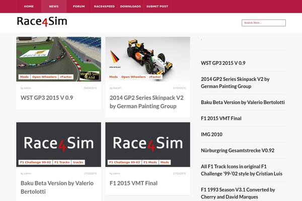 Surfarama theme site design template sample