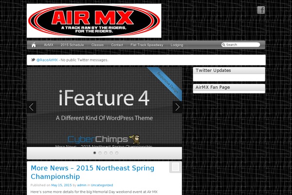 iFeature theme site design template sample