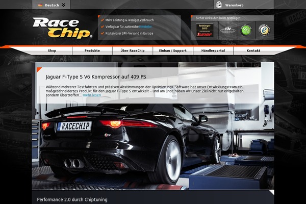 RaceChip-Version-2 theme websites examples