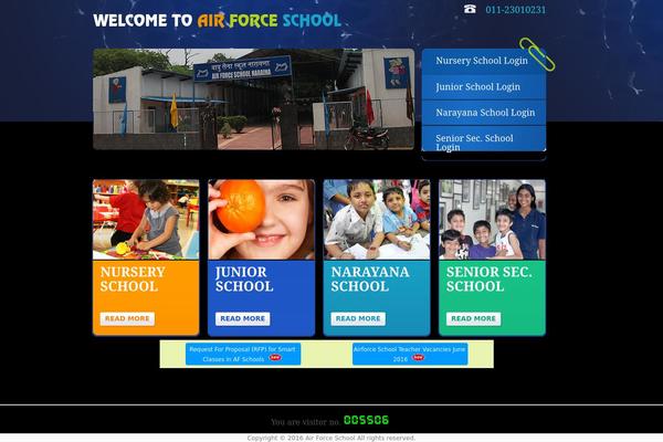 Prospect theme site design template sample