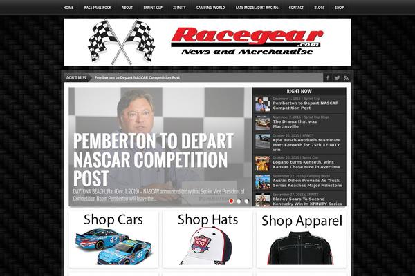 Gameday theme site design template sample