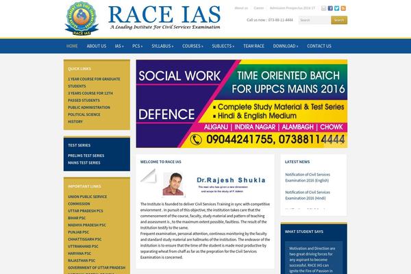 Academica Pro theme site design template sample