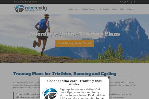 Jump Start Child theme site design template sample