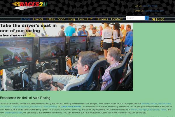 Spacious Child theme site design template sample