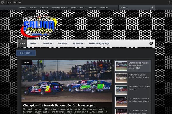 Continuum theme site design template sample