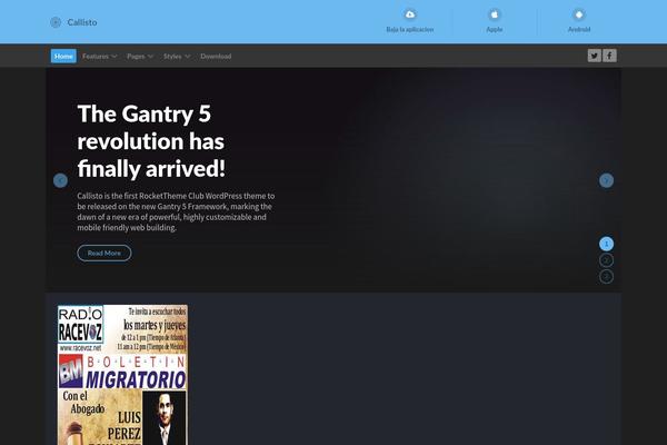racevoz.net site used Theme1654