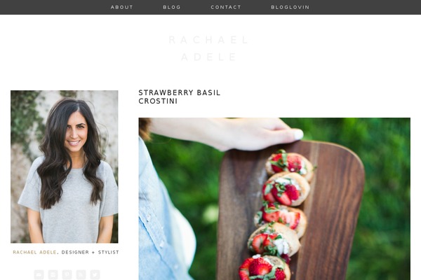 Stockholm theme site design template sample