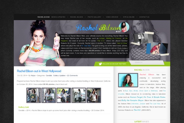 rachel-b.com site used Rbweb