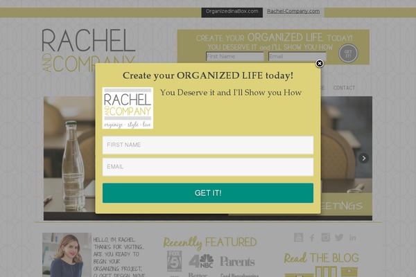 rachel-company.com site used Rachel