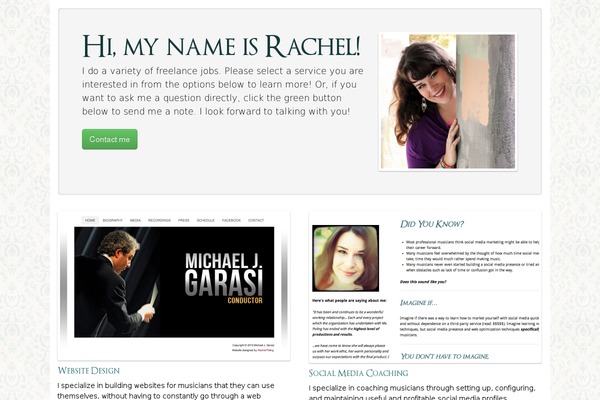 PageLines theme site design template sample