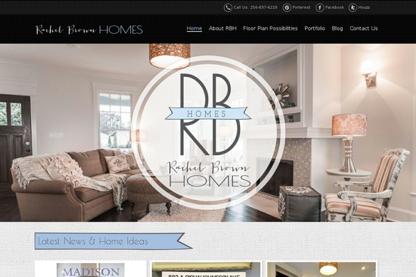 rachelbrownhomes.com site used Themz
