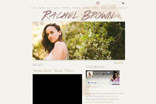 rachelbrownmusic.com site used Flowers