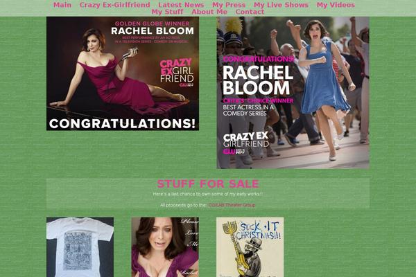 Bloom theme site design template sample