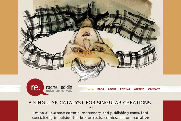 Rachel theme site design template sample