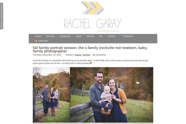 ProPhoto 3 theme site design template sample