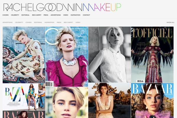 rachelgoodwin.com site used Studiofolio