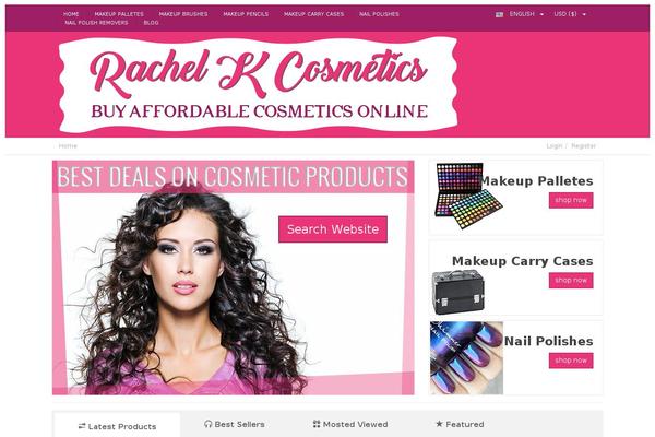 St theme site design template sample