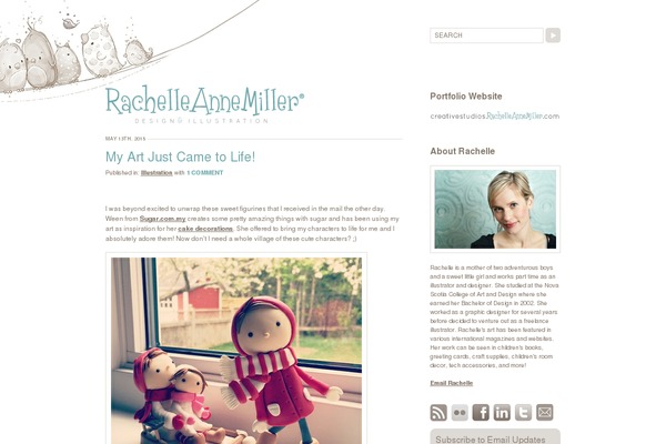 rachelleannemiller.com site used New_blog