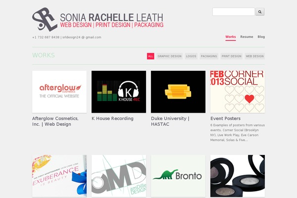 rachelleleath.com site used Workality Lite
