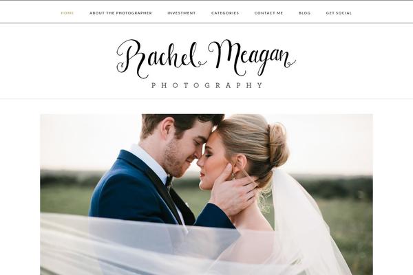 rachelmeaganphotography.com site used Mackenzie-theme