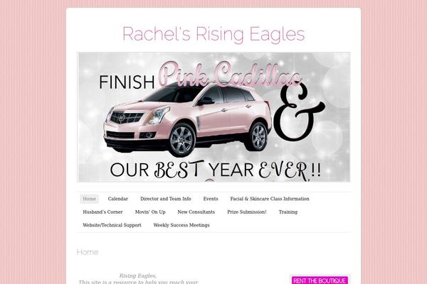 Forever theme site design template sample