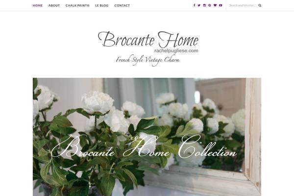 Rosemary theme site design template sample