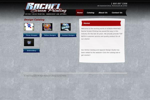 Starkers theme site design template sample