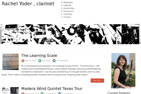 Blanc theme site design template sample