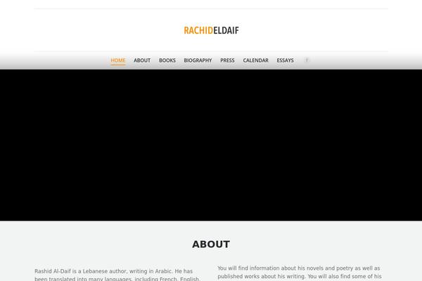 The7 theme site design template sample