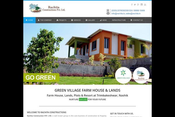 Rc theme site design template sample