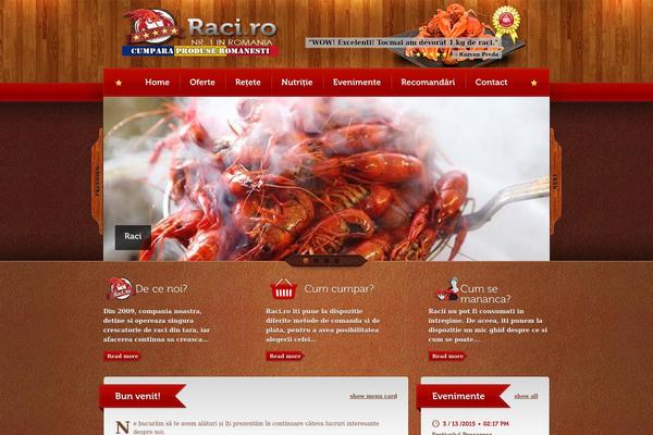 Bordeaux theme site design template sample