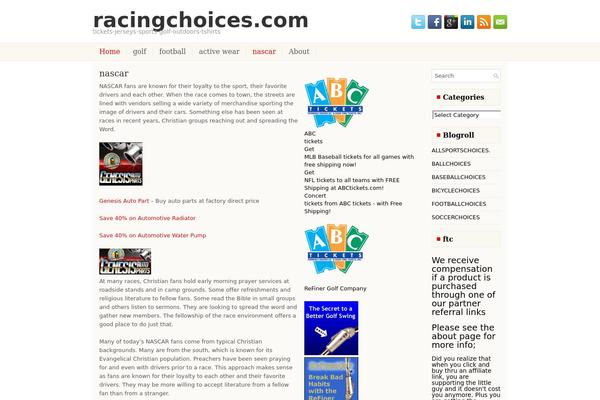 Bone theme site design template sample