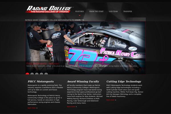racingcollege.com site used Theme1171