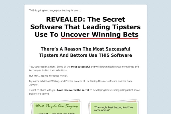 Site using InstaBuilder plugin
