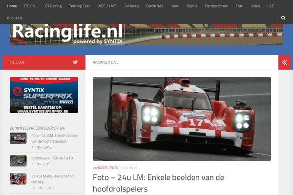 Site using Image Rotator Widget plugin