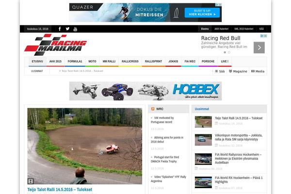 Multinews theme site design template sample