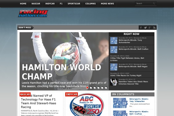 Gameday theme site design template sample