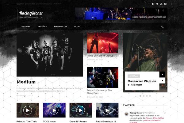 Barcelona theme site design template sample